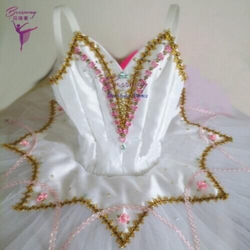 White ballet tutu dress women Professional Ballet Tutus skirt