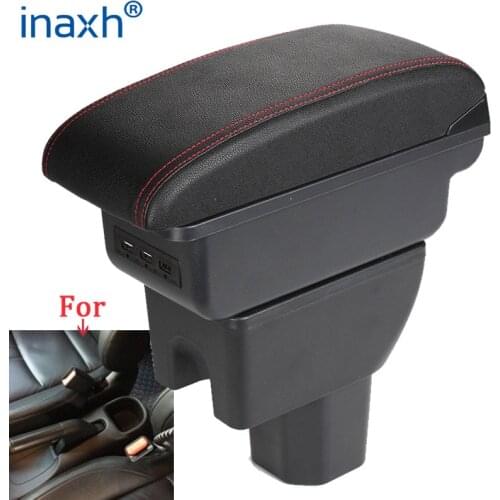 For Honda BR-V Armrest For Honda BRV Car Armrest box Retrofit parts Interior Storage box 3USB LED Simple installation
