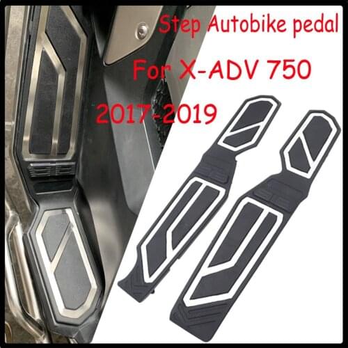 For honda xadv 750 X-ADV 750 2017 2018 2019 CNC Aluminum Alloy Footboard Step Autobike pedal plate