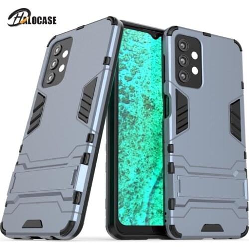 For Samsung Galaxy A12 A32 5G A42 Case Luxury Armor Shockproof Backet Phone Cases for Galaxy A52 A72 Back Cover Coque Funda