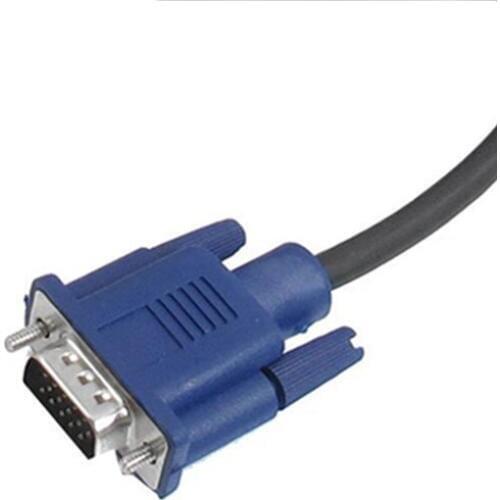 Etmakit 1.5M VGA 15 Pin Male to Male Plug Computer Monitor Cable Wire M/M Cord NK-Shopping