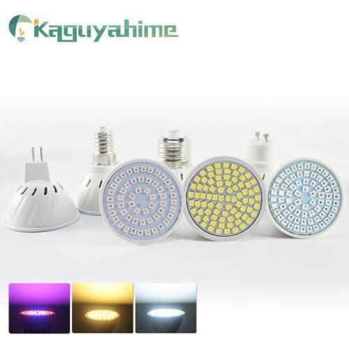 Kaguyahime LED GU10 MR16 Bulb E27 LED Spotlight 4Pcs/lot 220V 240V Home Lighting High Bright LED Spot Light Lampara Bombillas