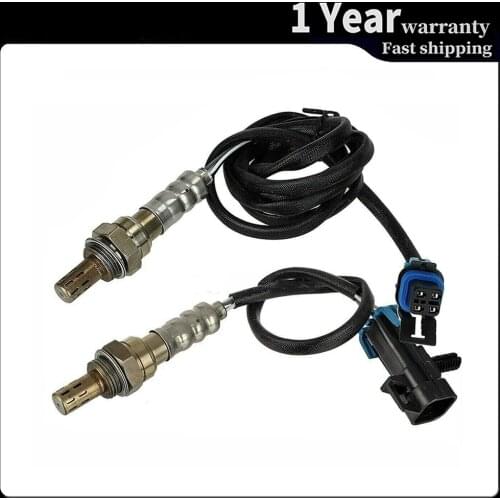 2pc 4 Wires Lambda O2 Oxygen Sensor Upstream Downstream for Chevrolet Cavalier Pontiac Sunfire Auto Parts 234-4108 234-4646