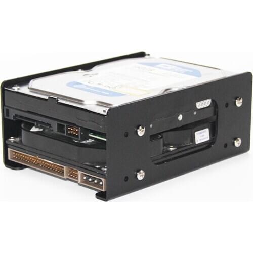 3.5 inch hard drive L-shaped aluminum bracket Chassis HDD expansion rack Multi-layer hard drive holder