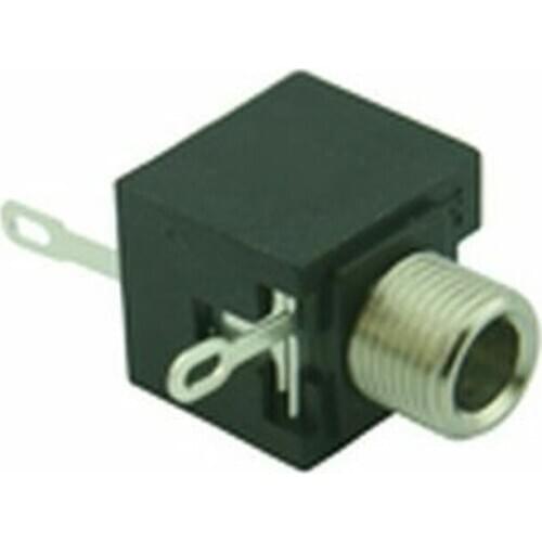 Miniature Jack Socket Connector 3.5mm Mono (Pack of 5)