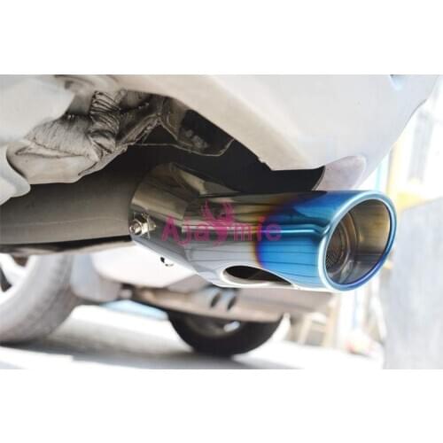 For Toyota Sienna 2011-2017 Car Styling Rear Tail Exhaust Muffler Tip End Pipe Silencer Auto Accessories