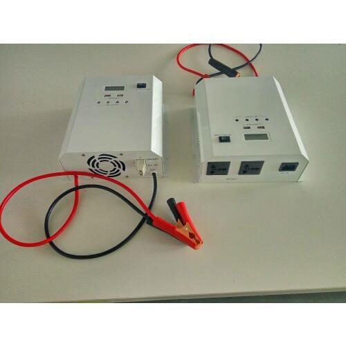 1000W/1KW off grid inverter integrated with 25A PWM Solar Charge Controller DC12V AC220V with 5V usb and AC Charger