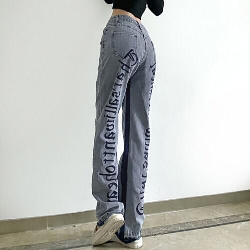 Pybcvrrd Women's Jeans With Embroidery