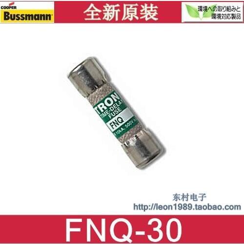 [SA]United States BUSSMANN fuse TRON fuse FNQ-30 FNQ-30A 500V 10 & times; 38mm--10PCS/LOT