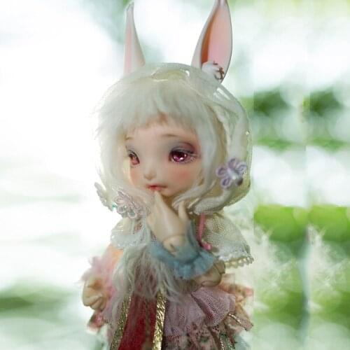 1/6 scale nude BJD Cute kid Rabbit elf YOSD Joint doll Resin model toy gift,not include clothes,shoes,wig and other D2252