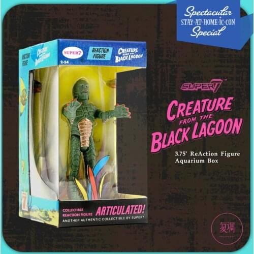 Super7 Black Lagoon Anime Action Figur Toy for Child Halloween Gift