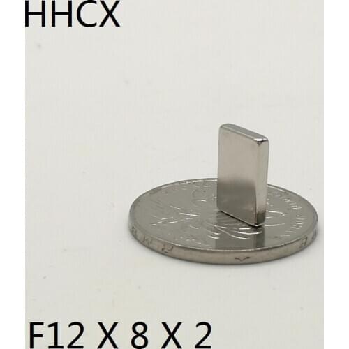 10 20 50 100pcs/lot Magnet 12*8*2 N35 Block NdFeB Rare Earth Magnet 12X8X2 Neodymium Magnets 12 x 8 x 2