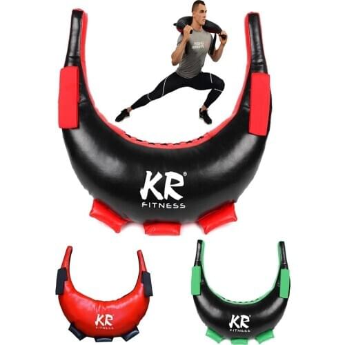 3 Color Empty PU Weight Lifting Boxing Bag Bulgarian Power Bag Fitness Strength Exercise Training MMA Muay Thai Punching Sandbag