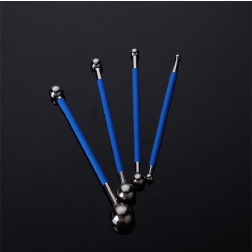4pcs/set Double steel pressed ball tile grout repairing stick ceramic floor grout glue gap scraping Construction tools