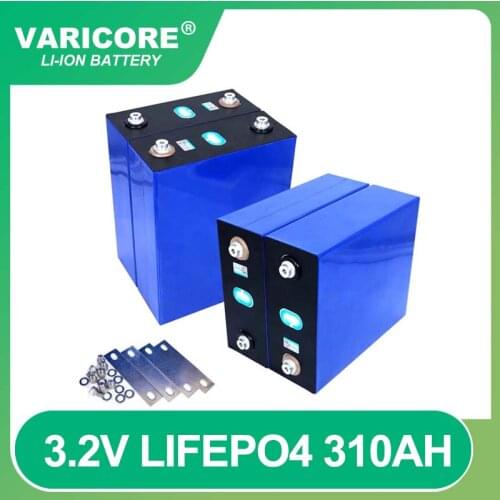 VariCore 4pcs 3.2v 310Ah 280Ah Lifepo4 Rechargeable Battery Lithium Iron Phosphate Solar Cell 12v 24v 36v Lifepo4 US/EU Tax Free