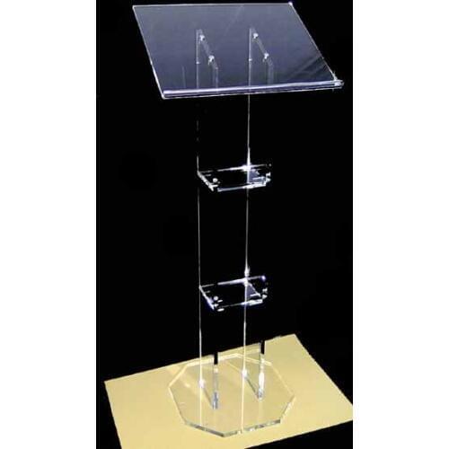 Free Shipping HOT SELL Beautiful Acrylic Podium Pulpit Lectern church furniture pulpit