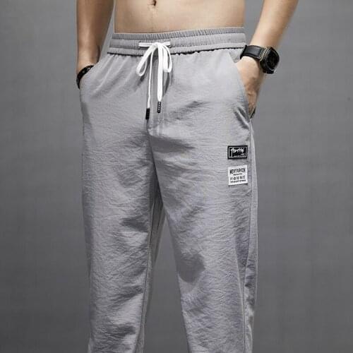 Harem Jogger Pants Men Sweatpants Trousers Man Casual Lightweight Spring Summer Men Joggers Leggings Large Size M-4XL,1029