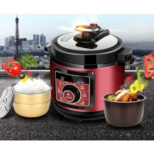 Electric Pressure Cookers The mechanical household electric pressure cooker double - bravery 6L multi-purpose NEW