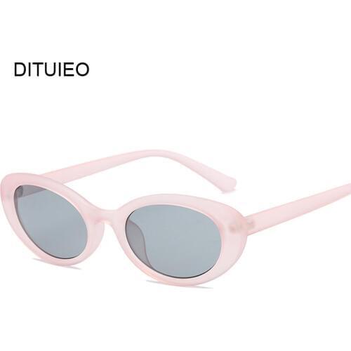 Small Oval Sunglasses For Women Vintage Glasses Brand Designer Cat Eye Sun Glasses Female Retro Eyewear Oculos De Sol