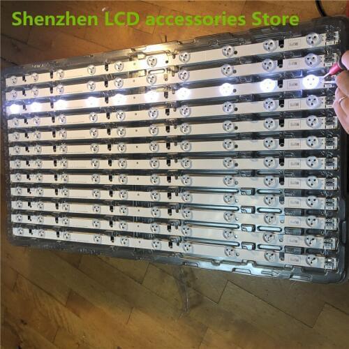 8Pieces/lot LED BACKLIGHT STRIP UE32EH5000 TV BN96-21476A 32F-3535LED-40EA D1GE-320SC1-R2 58CM 10LED 100%NEW