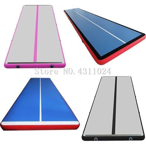 Come With a Pump Inflatable Air Track Tumbling Mats for Gymnastics Air Floor 5*1m Inflatable GYM Mat Home Edition Airtrack