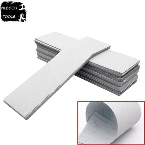 130x250mm Sanding Paper For Wall Corner 135*500mm Flocking Sanding Polishing Paper, Long White Sanding Screen For Special Angle