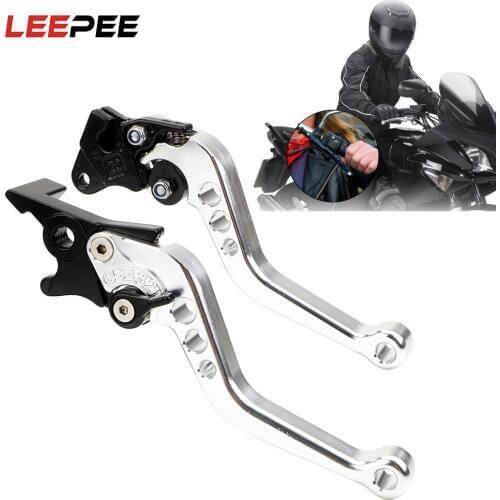 1 Pair CNC Motorcycle Clutch Drum Brake Lever Handle Universal Fit for Motorbike Modification Alloy Motorcycle Brake Handle