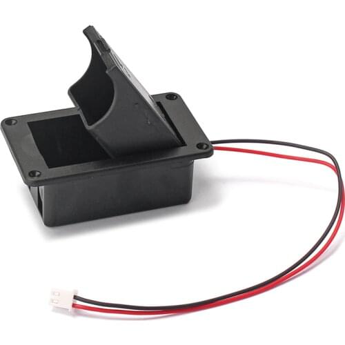 1PC 9V Battery Organizer Storage Holder Stand Case Box Cover For Guitar Bass Active Pickup Connector