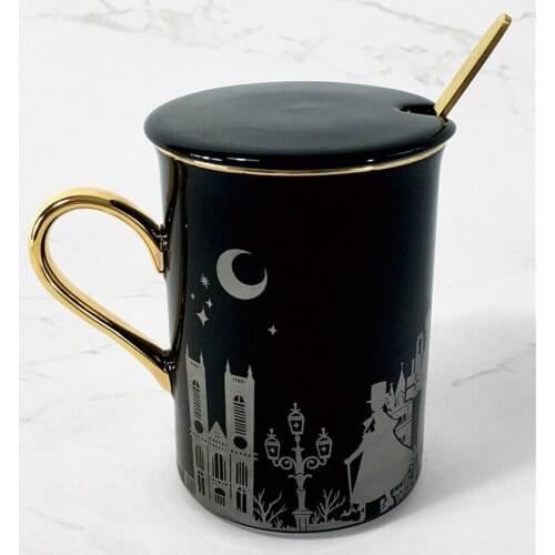 1pcs Anime Cartoon Black Butler Printed Coffee Water Mug Milk Cup Cosplay Accessories Decor Collection Women Girl Gift