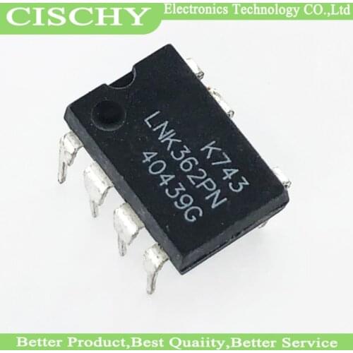 10PCS LNK362PN LNK362PG LNK362P LNK362 DIP-7 LNK362GN LNK362G SMD-7 In Stock