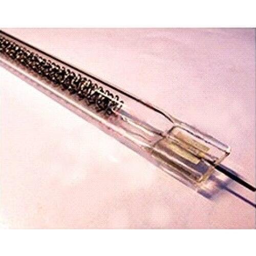 1650w Fast-Response Medium Wave IR halogen glass tube for screen printing industry