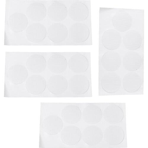 28pcs Bathroom Tub Round Treads Shower Non Slip Protector Safety Strips Mat