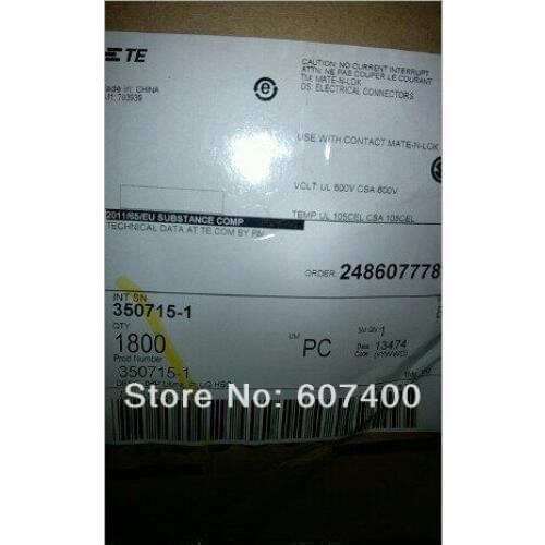 350715-1 CONN PLUG 6POS 94V-0 UNI-MATE TYCO TE AMP housings connectors terminals 100% new and original parts