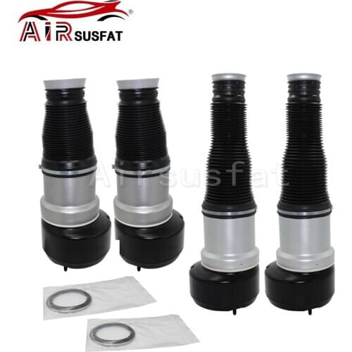 4pcs Air Suspension Spring Bag Airmatic Shock Absorber Repair Kit For Mercedes W221 S-Class S300 S350 S400 2213201738 2213205513