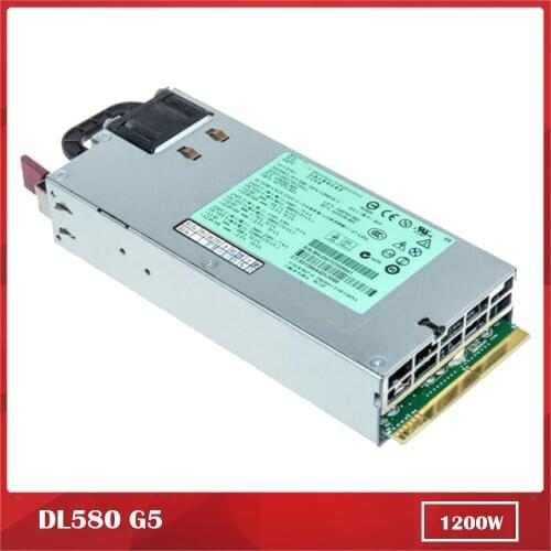 Power Supply for HP DL580 G5 DPS-1200FB A 441830-001 438202-001 440785-001 1200W 10*6PIN Can Using BTC Power on the Mine