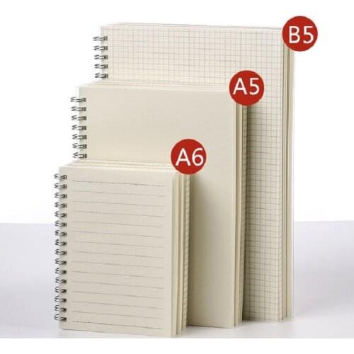 A4 notebook simple college student Cornell notebook stationery thickened blank square notebook B5 notebook a5 agenda planner