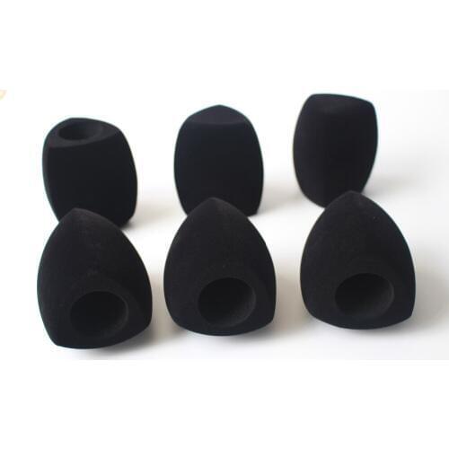 FAST SHIPPING Pile Coating black Interview microphone Windscreen Foam Cover,Inside Diameter: 4cm (about .1.57") 100PCS/LOT
