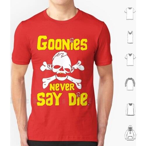 The Goonies T Shirt DIY Cotton Big Size S-6xl Goonies 80 S Movie Theater Cinema Movies Riot Shop