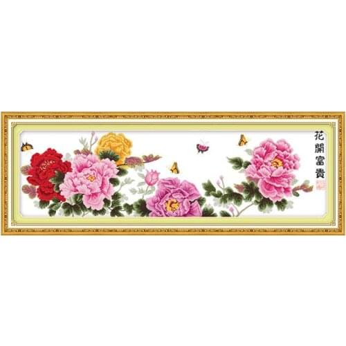 Success in every field(3) (new edition) cross stitch kit 14ct 11ct count print canvas stitching embroidery kits for audlt