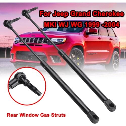 2pcs Car Rear Window Boot Gas Support Struts Bars Replace For Jeep Grand Cherokee MKI WJ WG 1999-2004 55136761AA 55136965AA