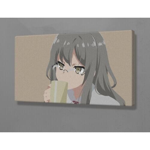 Canvas Poster Modern Futaba Rio AoButa Home Decor Print Animation Role Painting Wall Artwork Modular Pictures For Living Room