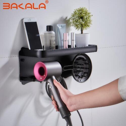 Special shelf for Dyson hair dryer Hairdryer Holder Wall Mounted Storgae Rack Bathroom Shelf For Dyson Supersonic Hair Dryer