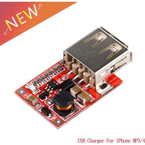 DC-DC 3V to 5V USB Output Charger Step Up Boost Power Supply Module 1A USB Charger For IPhone MP3 MP4 96% Efficiency