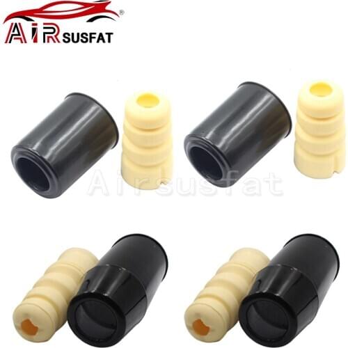 8pcs Front + Rear Air Shock Absorber Dust Cover & Rubber Buffer For Audi Q5 (8RB) 2009-2017 8K0412137A 8R0412131D 8K0512137A