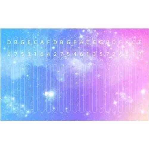 Sticker Percussion Parts Accessories for Learner Musical Instrument Kit Thumb piano sound stickers 17-tone Kalimba thumb piano