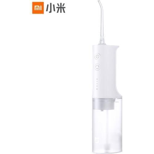 Xiaomi Mijia Water Jet Flosser Portable Orthodontic Oral Irrigator Dental 200ml Trave Kit Electric USB Recharger