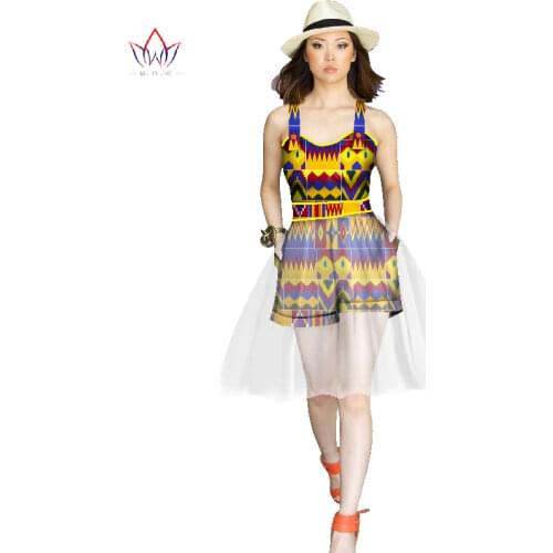 Traditional African Clothing Women Bodysuits Dashiki Jumpsuit for Women Plus Size Dashiki Print Women Clothes with Yarn WY1255