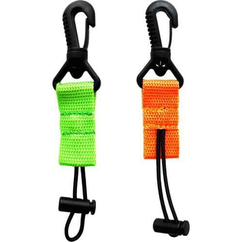 2 Pieces / Lot Universal Mouthpiece Holder Regulator Retainer Clip Lanyard Scuba Diving Snorkeling Gear Equipment Accessories