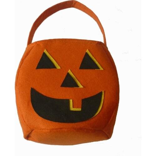 Halloween Funny Gift Bag Party Supplies Holder Cookie Bag Kids Candy Pouch Fashion Gift Felt