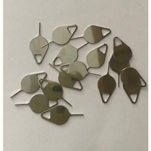 100PCS For iPhone 6 7 8 Plus Sim Card Tray Open Eject ejector Pin For huawei mate 7 8 For samsung S6 S7 Edge S8 S9 note 4 5 8